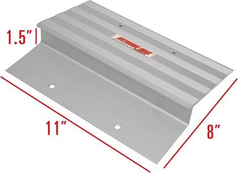 Extreme Max 5001.6804 Aluminum Ramp Kit for 2x12 Boards – Premium DIY Truck & Trailer Loading Kit with 12" Ramp Ends, Rubber Caps & Mounting Hardware in Saudi Arabia