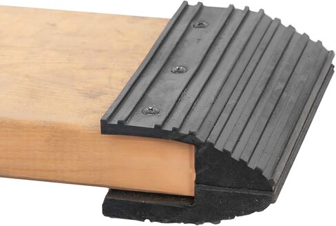 Extreme Max 5001.6804 Aluminum Ramp Kit for 2x12 Boards – Premium DIY Truck & Trailer Loading Kit with 12" Ramp Ends, Rubber Caps & Mounting Hardware in Saudi Arabia