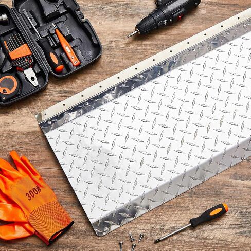 Blulu 12 "x 59" الألومنيوم باب المقطورة المنزلق لوحة المضادة للانزلاق طوي مقطورة منحدر لأبواب الشاحنات in Kuwait