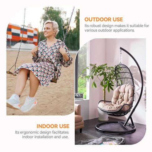 6 عبوات من مسامير العين، بطول 3/8 بوصة × 4 بوصة، مسمار عين من الفولاذ المقاوم للصدأ مع كتف، حلقة رفع للكتف شديدة التحمل، مسامير ذات عيون ملولبة مع غسالات صواميل للأماكن الخارجية والداخلية in Kuwait