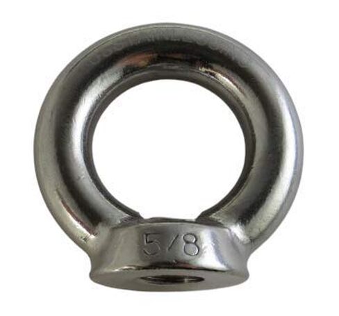 US STAINLESS Stainless Steel 316 Lifting Eye Nut 5/8" UNC Heavy Duty Marine Grade Pitch of 11 in Saudi Arabia