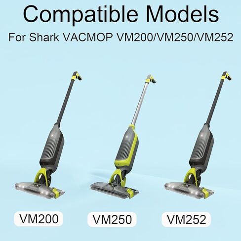 10 Pack VACMOP Pro Replacement Pads Compatible with Shark VACMOP Disposable Hard Floor Vacuum for Shark VACMOP Pro VM252 VM251 VM250 VM200 VC205 QM250 VM190 VM200P12 VMP30 in Kuwait