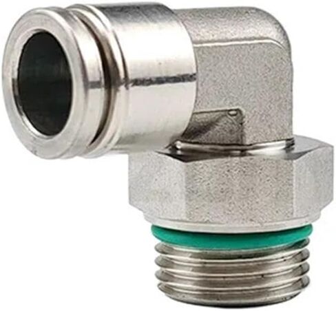 M5/6 1/8" 1/4" 3/8" 1/2" G BSPP Male PL6mm Tube 304 Stainless Steel Pneumatic Air Fitting Push in Connect Quick Plug(1/4") in Saudi Arabia