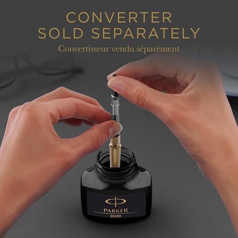 PARKER QUINK Ink Bottle, Blue-Black, 57 ml in Kuwait