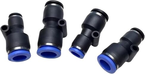 PG هوائي سريع موصل أنابيب الهواء PU الأنابيب بوصة 1/4 "5/16" 3/8 "1/2 قطر متغير تحويل مشترك متري 6 8 مللي متر 10 مللي متر 12 مللي متر (PG 10mm-1l2) in Kuwait