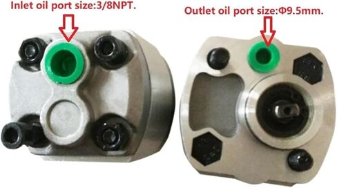 Hydraulic Pump CBK-F2.5F CBK-F1.6F CBK-F2.7F CBK-F2.1F CBK-F2.0F Gear Pump for Power Unit (Size : CBK-F1.1F-CCW) in Saudi Arabia