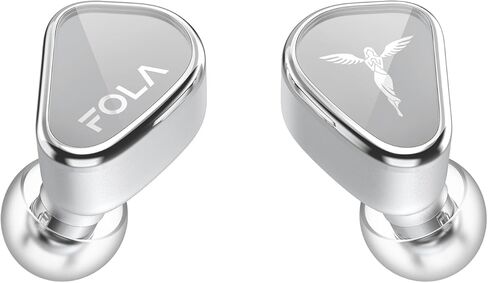 TANCHJIM FOLA HiFi in-Ear Monitor, Low Distortion DMT5 1DD Vocal & Instrument Enhance Wired Earphones Support APP Control HRTF Virtual 7.1/5.1 & Gaming Sound, IEM with 3 Tuning Nozzles（Without mic） in Kuwait