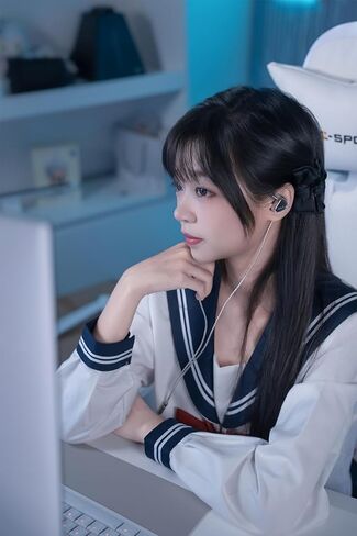 TANCHJIM FOLA HiFi in-Ear Monitor, Low Distortion DMT5 1DD Vocal & Instrument Enhance Wired Earphones Support APP Control HRTF Virtual 7.1/5.1 & Gaming Sound, IEM with 3 Tuning Nozzles（Without mic） in Kuwait