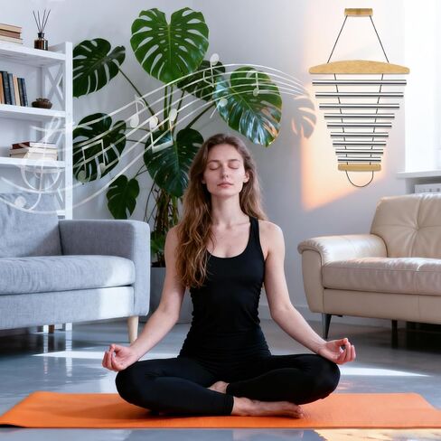 Hand Chime with Mallet 9-Tone, Sound Healing Instruments, Beautiful Sustained Sound, Energy Chime for Meditation Relaxing Yoga in Kuwait