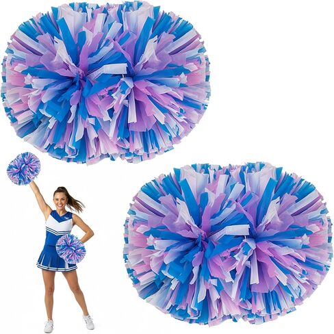 2 PCS Cheerleading Pom Poms for Spirit Sports Stage Performance Celebration Sport Events Club Dance Party in Saudi Arabia