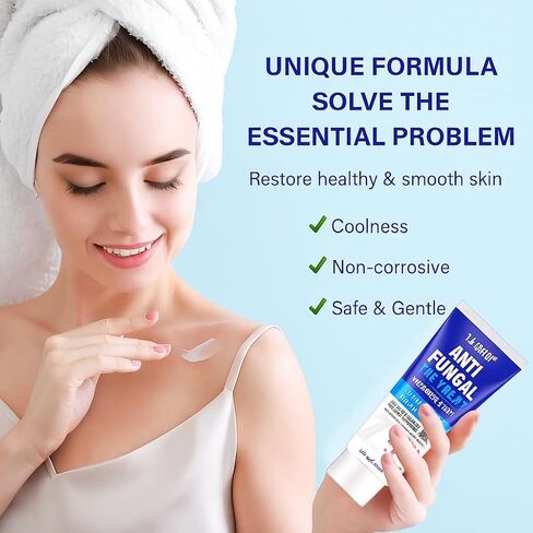 TAGRID Antifungal Cream for Ringworm & Tinea Versicolor, Maximum Strength Antifungal Care for Men & Women, Daily Use for Body Skin, Fast Itch Relief, 100g in Kuwait