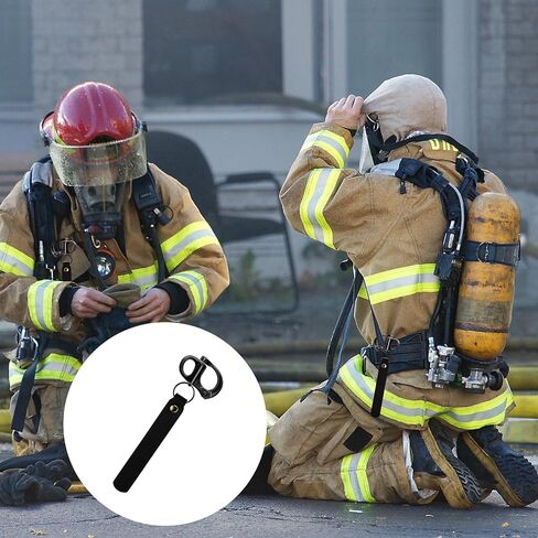 4 Pcs Quick Release Shackle Firefighter Accessories Stainless Steel Fixed Snap Shackle for SCBA MASK Marine Grade Lanyard for Rigging in Kuwait