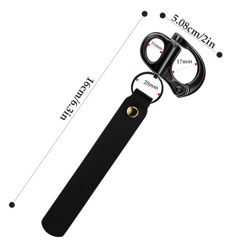 4 Pcs Quick Release Shackle Firefighter Accessories Stainless Steel Fixed Snap Shackle for SCBA MASK Marine Grade Lanyard for Rigging in Kuwait