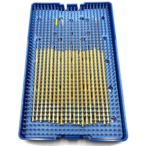 Rhoton Micro Dissector Kit Straight Set w/Rack (19 pcs) in Saudi Arabia