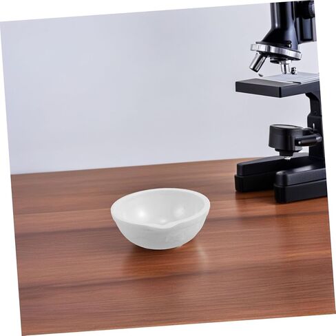 Alipis 2pcs Ceramic Evaporating Dishes for Laboratory Efficient Solvent Evaporation for Chemistry Analysis Specimen Storage Easy to Clean Petri Plates in Saudi Arabia