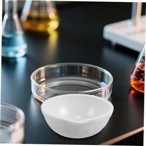 Alipis 2pcs Ceramic Evaporating Dishes for Laboratory Efficient Solvent Evaporation for Chemistry Analysis Specimen Storage Easy to Clean Petri Plates in Saudi Arabia