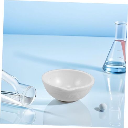 Alipis 2pcs Ceramic Evaporating Dishes for Laboratory Efficient Solvent Evaporation for Chemistry Analysis Specimen Storage Easy to Clean Petri Plates in Saudi Arabia