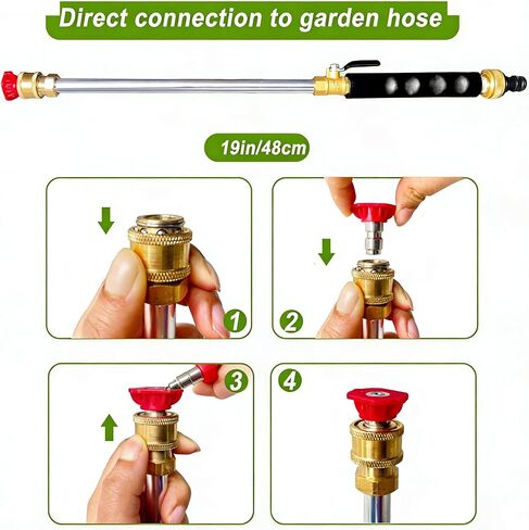 Multi-Purpose Garden Water Spray Wand for Car Washing, Patio Cleaning and Gardening in Saudi Arabia