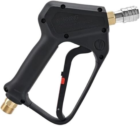 High Pressure Cleaning Machine Water Gun Metal Short Gun M22-15 Holes Labor-Saving 310bar/4500psi(M22-15孔) in Saudi Arabia