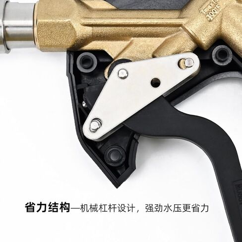 High Pressure Cleaning Machine Water Gun Metal Short Gun M22-15 Holes Labor-Saving 310bar/4500psi(M22-15孔) in Saudi Arabia
