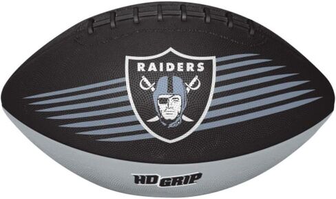 Rawlings NFL Las Vegas Raiders 07731072111NFL Downfield Football (All Team Options), Black, Youth in Saudi Arabia