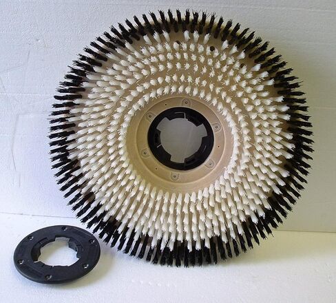 15" Nylon Carpet Scrub Brush w/NP-9200 Plate in Saudi Arabia