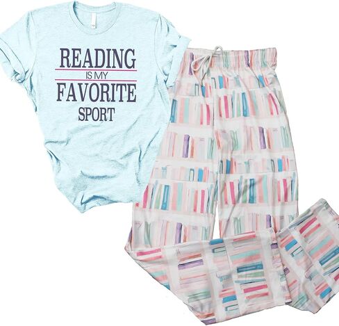 كتاب بيجامات للنساء ، بيجاما عاشق الكتب للنساء مجموعة in Kuwait