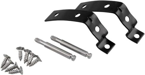 Car Glove Box Lid Hinge Repair Kit Brackets 2pcs 8E2857131 8E2857035 Compatible with A4 S4 RS4 B6 B7 8E Seat Exeo ST 3R5 in Saudi Arabia