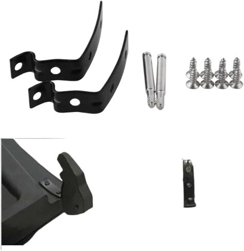 Car Glove Box Lid Hinge Repair Kit Brackets 2pcs 8E2857131 8E2857035 Compatible with A4 S4 RS4 B6 B7 8E Seat Exeo ST 3R5 in Saudi Arabia