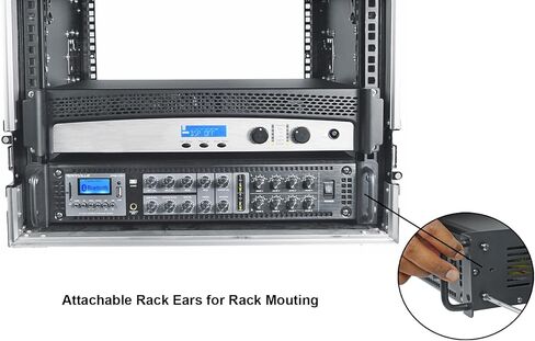 خلاط روكفيل PRE-70V ستيريو 8 مناطق مع بلوتوث، USB/SD/FM، مدخلات ميكروفون، رنين، تحكم باس/ثلاثي، لأنظمة الصوت 70 فولت in Saudi Arabia
