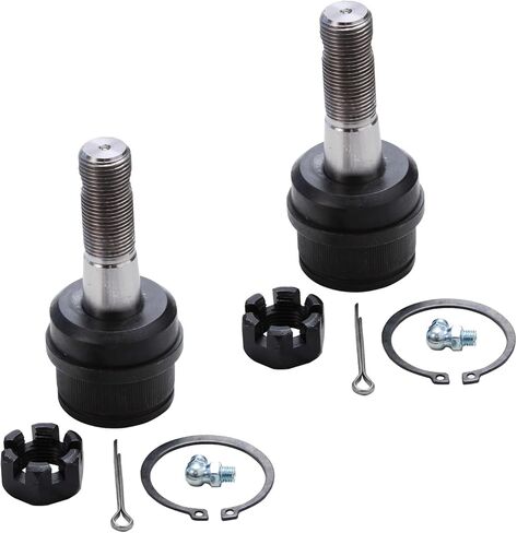 Detroit Axle - RWD Front 2pc Ball Joints for 06-13 Dodge Ram 2500, 06-12 Ram 3500, 2 Upper Ball Joints Set Replacement 2006 2007 2008 2009 2010 2011 2012 in Saudi Arabia