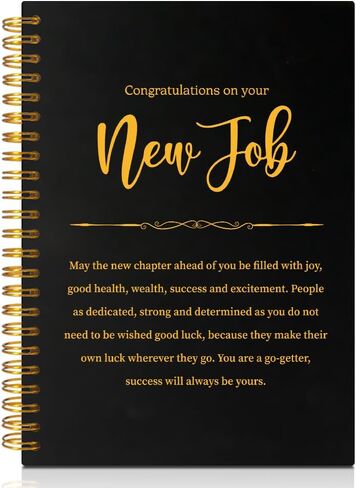 Puvoxho Job Job 160 Blank Pages Notebook ، هدايا الفصل الجديدة ، هدايا التخرج بالجامعة ، هدايا تقدير الوداع لمدير زعيم رئيسه ، مرشد زميل في العمل in Saudi Arabia