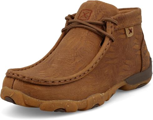 Twisted X Kids Chukka Driving Moc, Bomber & Turquoise, 4.5 M in Saudi Arabia