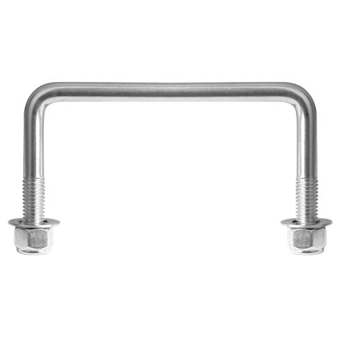 4 PCS 5" Wide Square U-Bolt, 1/2" x 5-1/8" x 3" Square Stainless Steel Boat Trailer U Bolts Clamp in Saudi Arabia