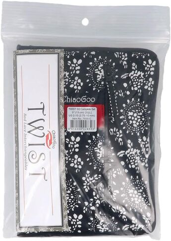 ChiaoGoo Twist Stainless Steel Interchangeable Set, 4-inch (10cm) Complete (7400-C) in Kuwait