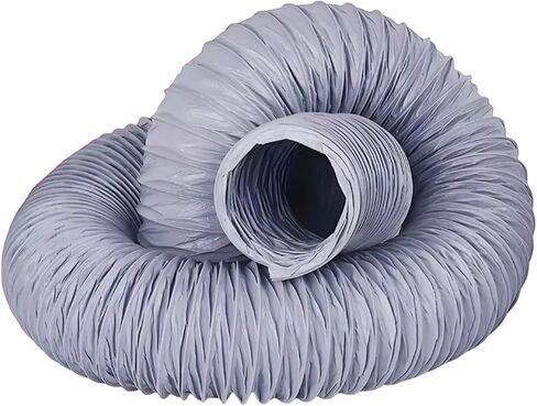 High-Temperature Resistant Nylon Exhaust Hose, Teles Duct for Range Hood & Industrial Ventilation Systems, Durable Flexible Pipe for Efficient Airflow in Saudi Arabia