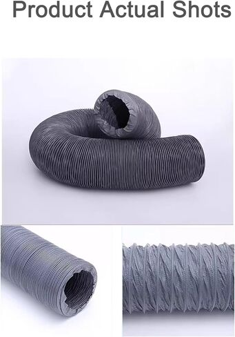High-Temperature Resistant Nylon Exhaust Hose, Teles Duct for Range Hood & Industrial Ventilation Systems, Durable Flexible Pipe for Efficient Airflow in Saudi Arabia