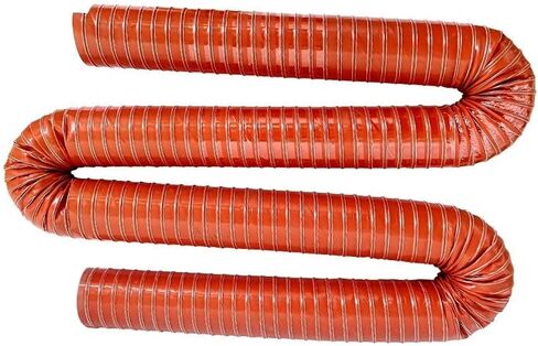 Flexible Ducting Hose, Length 4 Meter (13.1 Feet) Silicone Flexible Cooling Air Ducting Induction Intake Pipe Hose(Inside Dia - 10.8cm/4.25 inches) in Saudi Arabia