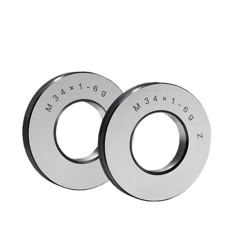 1SET(1*GO+1*NOGO) 6g Accuracy Non-Standard Metric Fine Tooth Thread Ring Gauge Measure Tools M50M51M52M53M54M55M56-M60 Right Hand(M53-6g T Z,X 2) in Saudi Arabia