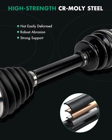 SCITOO Front Left Driver Side CV Axle Shaft Assembly Fit for Fiat 500X,for Jeep Renegade 2.4L NCV76008 in Saudi Arabia