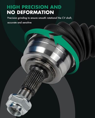 SCITOO Front Left Driver Side CV Axle Shaft Assembly Fit for Fiat 500X,for Jeep Renegade 2.4L NCV76008 in Saudi Arabia