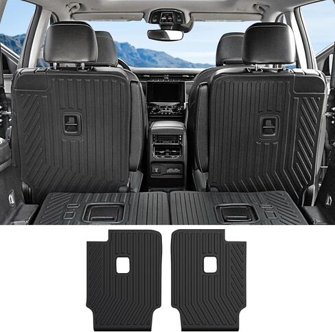 حصيرة مسند الظهر حصيرة الشحن لعام 2021-2025 جيب جراند شيروكي L ، كل ملحقات حصيرة Carge Tpe Tpe Tpe Cargo Car (حصيرة شحن+مسند الظهر الثالث) in Kuwait