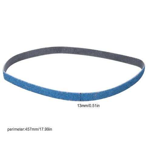 aqxreight 10PCS Sanding Belt Sander Polishing Abrasive Band for Woodworking Metal 457 X 13mm Brushed Etc High to Belt SanderSander PartsGrinding ToolSandpaperWood Polishing AccessoriesZirc (40#) in Saudi Arabia