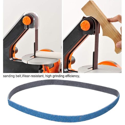 aqxreight 10PCS Sanding Belt Sander Polishing Abrasive Band for Woodworking Metal 457 X 13mm Brushed Etc High to Belt SanderSander PartsGrinding ToolSandpaperWood Polishing AccessoriesZirc (40#) in Saudi Arabia