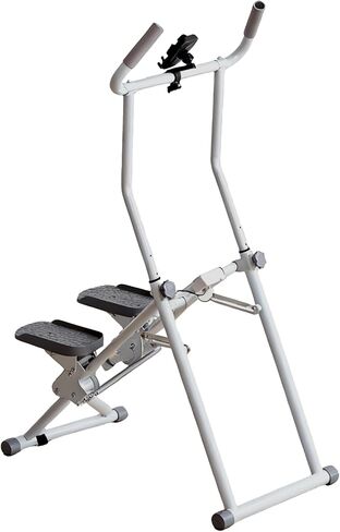 Stair Stepper, Vertical Climber for Home Gym, Compact Folding Full-Body Cardio Machine with Extended Step Range, Adjustable Handlebar & Pedals, Suitable for Women & Men in Kuwait