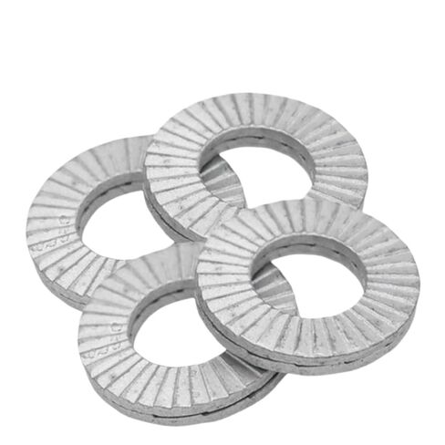 Double Layer self-Locking washers M3 M4 M5~M22 Stainless Steel Dacromet Double Deck Self-Locking Washer(316stainless Steel,M14(5pcs)) in Saudi Arabia