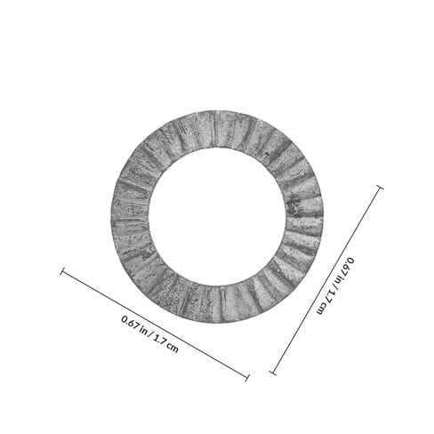 VALICLUD 20 قطعة M10 إسفين قفل غسالات مزدوجة المكدس المضادة للاهتزاز المنغنيز الصلب غسالات للمسامير مسامير الاستخدام الصناعي in Kuwait