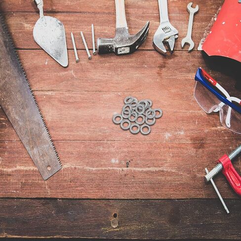 VALICLUD 20 قطعة M10 إسفين قفل غسالات مزدوجة المكدس المضادة للاهتزاز المنغنيز الصلب غسالات للمسامير مسامير الاستخدام الصناعي in Kuwait