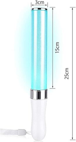 عصي التوهج الإلكترونية LED قضيب وامض باتون متوهجة Glowstick مع أوضاع تغيير اللون مناسبة لأحداث نادي الزفاف و in Saudi Arabia