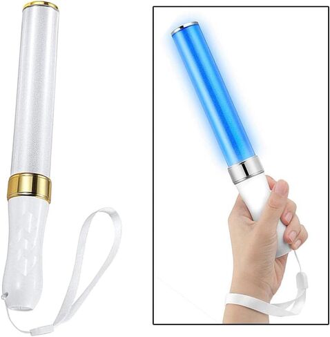 عصي التوهج الإلكترونية LED قضيب وامض باتون متوهجة Glowstick مع أوضاع تغيير اللون مناسبة لأحداث نادي الزفاف و in Saudi Arabia